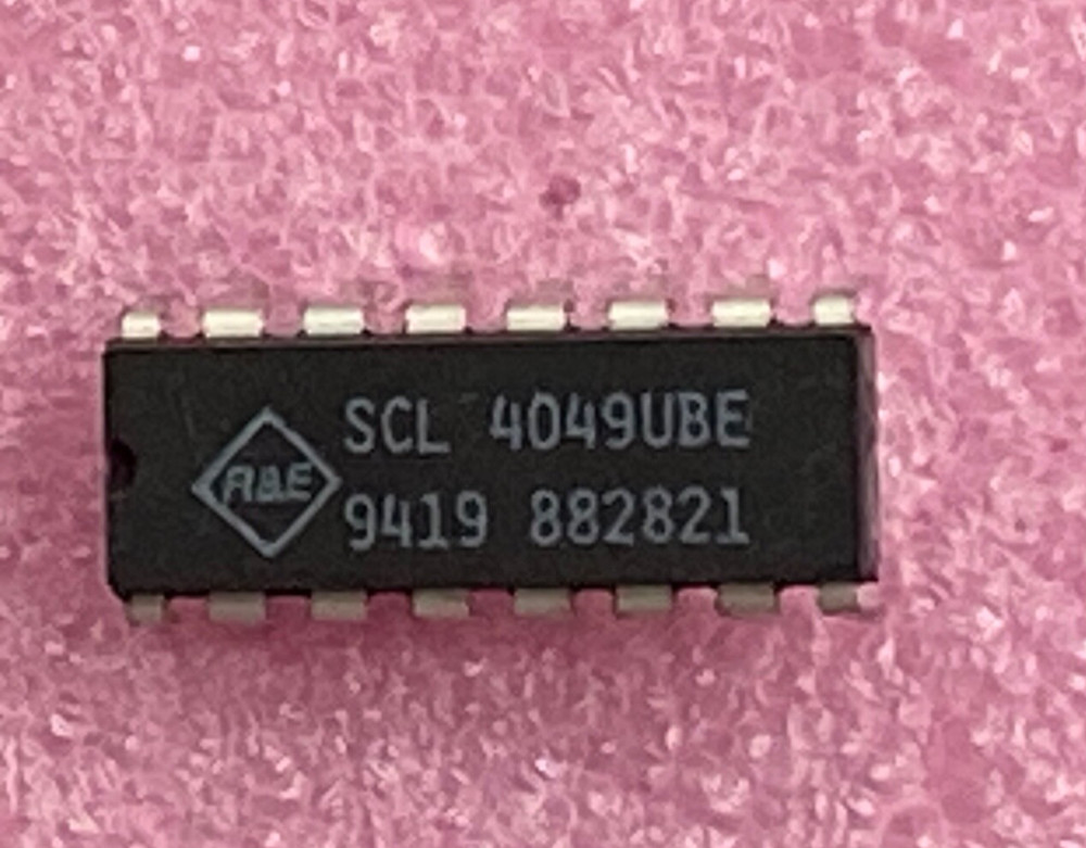 R&E Inter SCL4049UBE hex buffer, inverting/non inverting Integrated Circuit