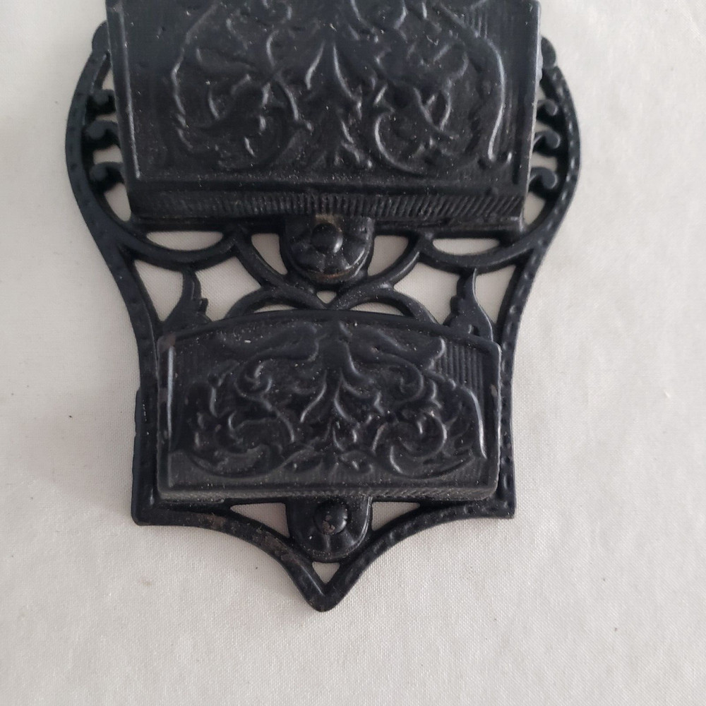 Vintage Wilton? Cast Iron Match Holder