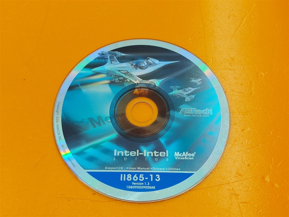 ⭐️⭐️⭐️⭐️⭐️ ASRock Intel-Intel Series II865-13 Version 1.3 Support CD Disc