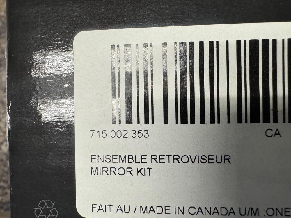 Can-Am Deluxe Mirror Kit #715002353