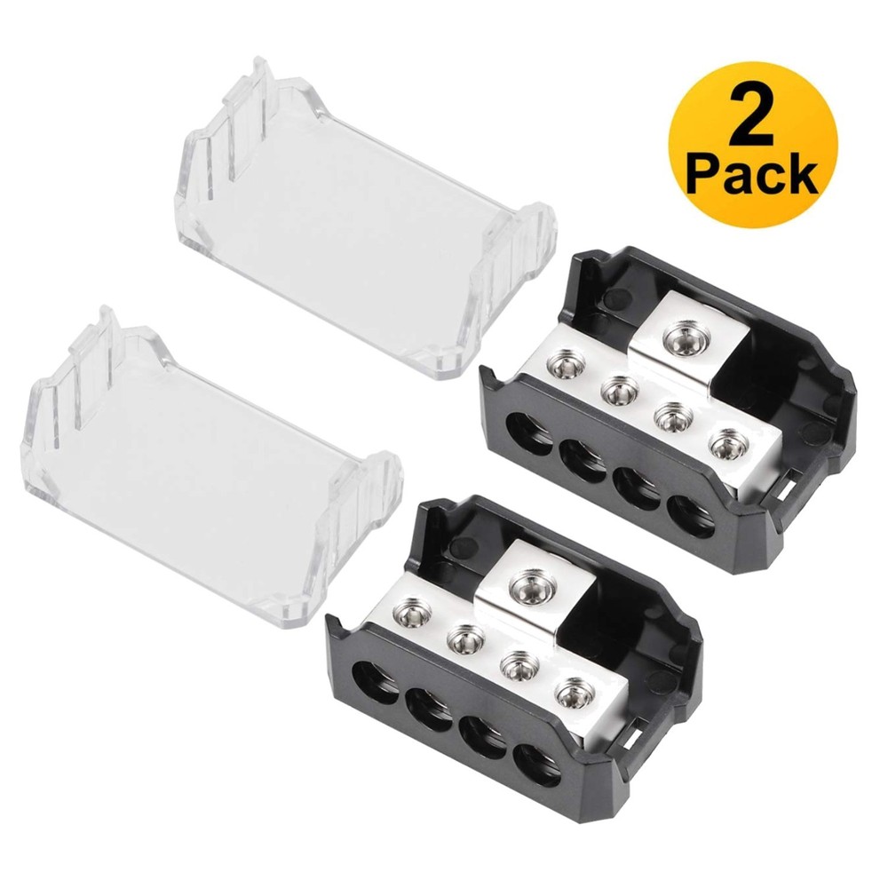 4-Way Power Distribution Block for Car Amplifier