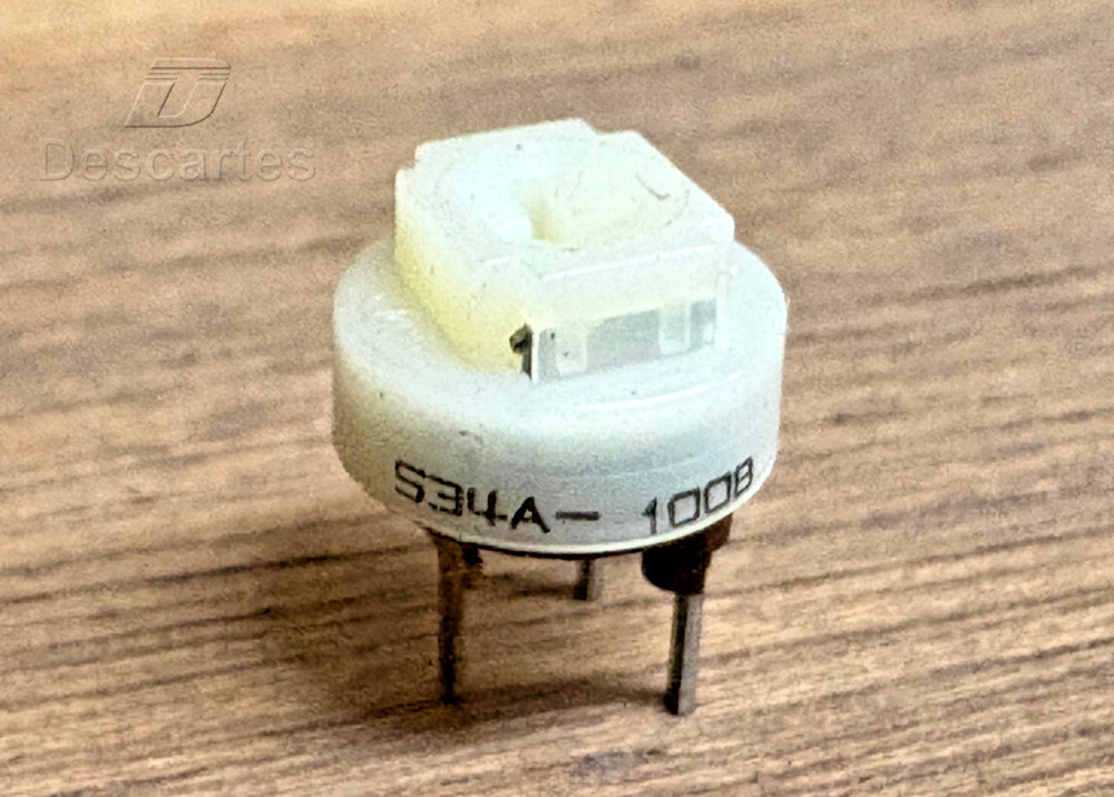 4pcs - 534A-100B 100R Type-B Trimmer / Potentiometer / Variable Resistor