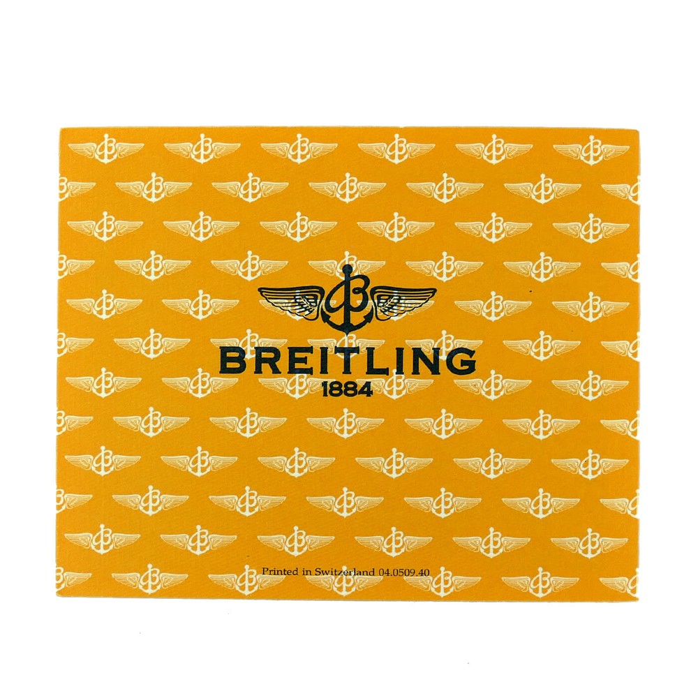 BREITLING AUTHORIZED DISTRIBUTORS CARD