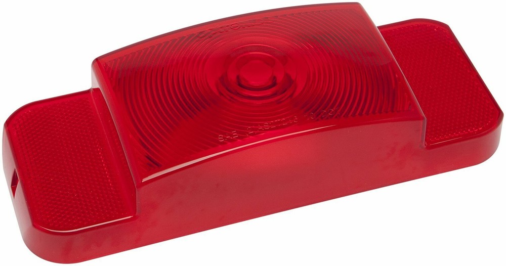 Optronics Replacement Passenger Side Red RV Tail Light Lens for RVST60/61, RVSTL