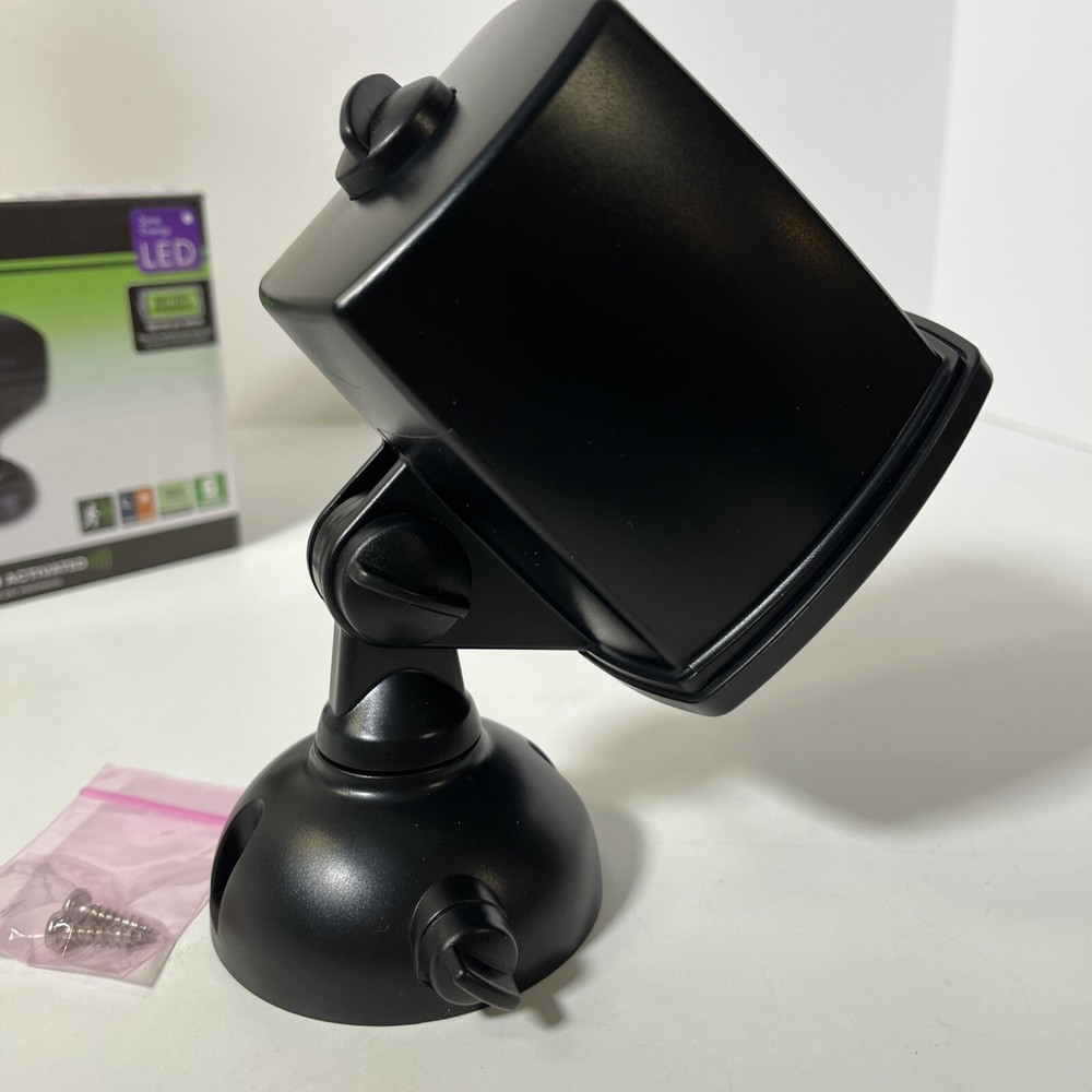 ECOLIGHT LED SECURITY LIGHT MOTION ACTIVATED Adjustable Direction New Open Box