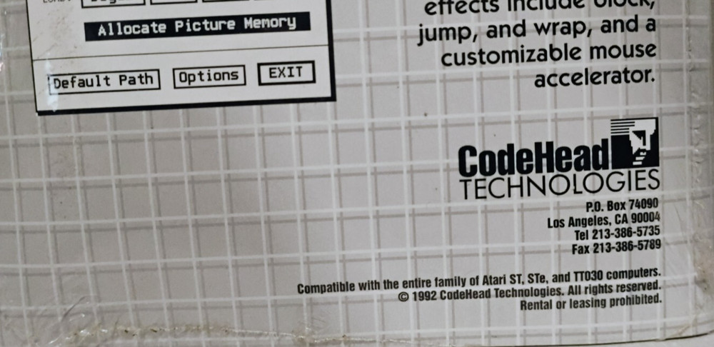 Warp 9 (formerly Quick ST) CodeHead Technologies; Atari ST Disk w/ Manual CIB