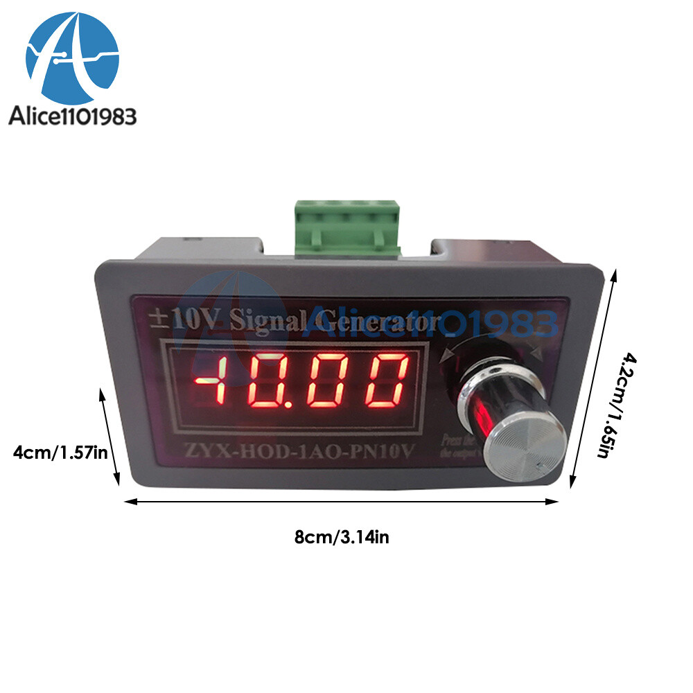 DC 0-3.3V/0-10V/±10V Adjustable Signal Source Voltage Generator Transmitter