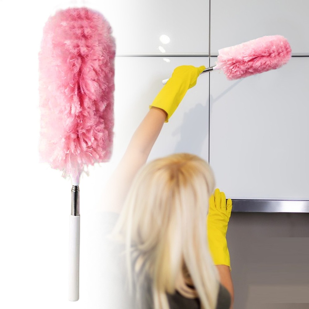 Duster For Cleaning Extendable Cleaning Tools Heavy-Duty Reusable Brush