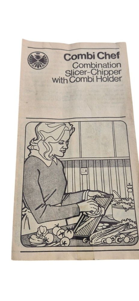 Combi Chef Combination Slicer-Chipper With Combi Holder