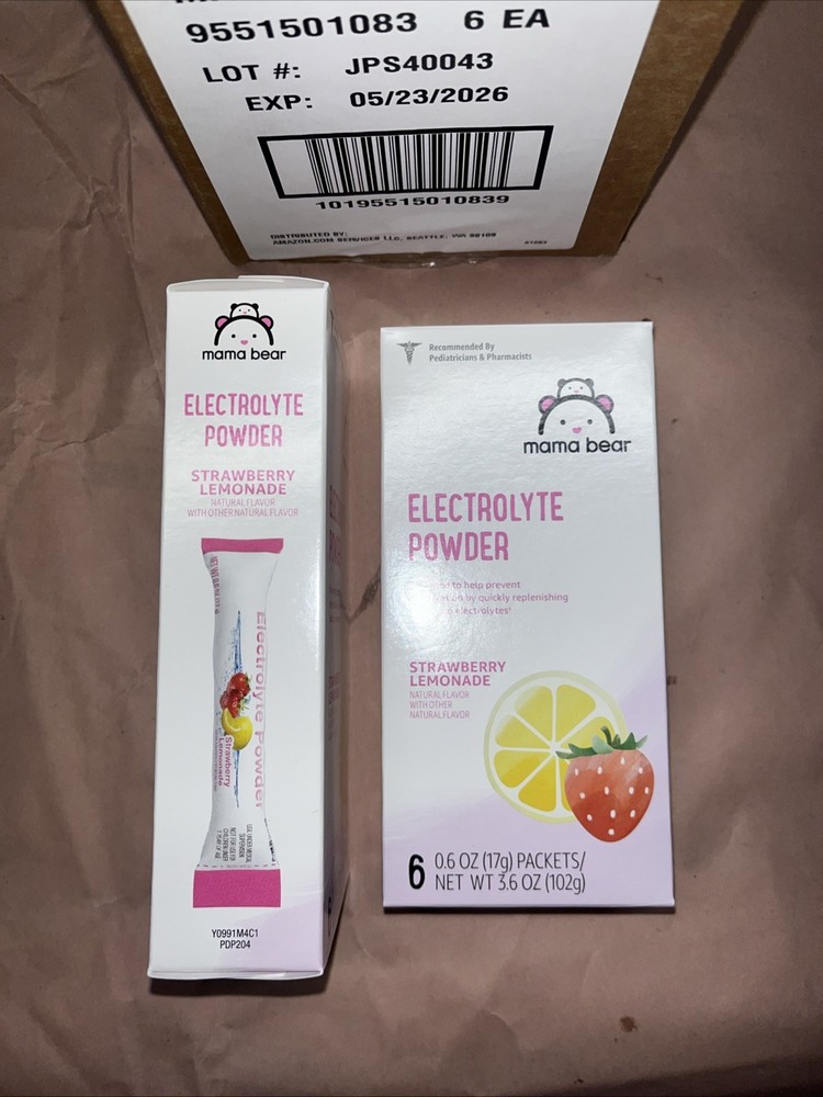 Mama Bear Electrolyte Powder 36 Packets