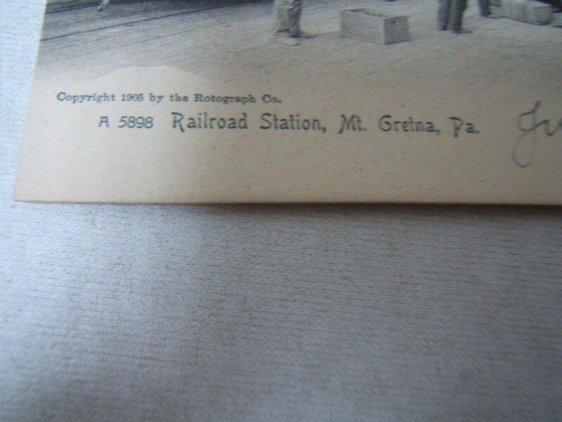 Train Wreck RPPC Postcard Divided Back 1916?