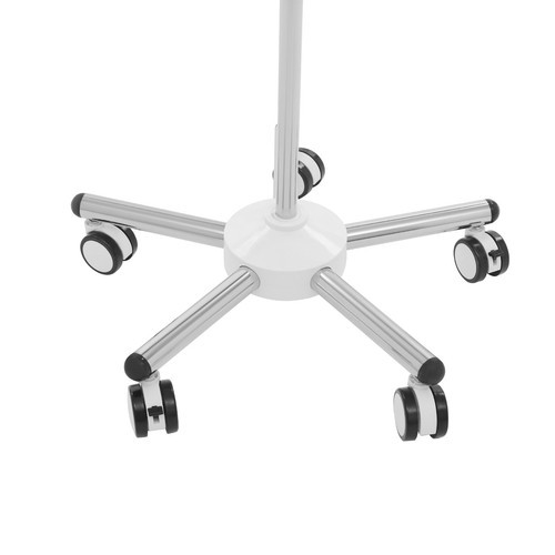 Adjustable Height 7-LED Surgical Examination Lamp with Mobile Base