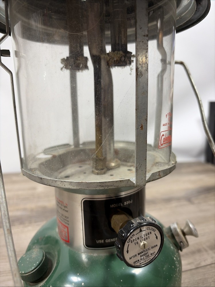 Coleman 220J Lantern-- As Found Condition