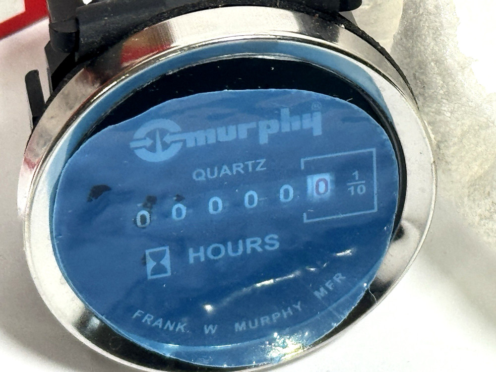 Murphy TM4592 12V Solid-State Electronic Hourmeter, 20-70-0192