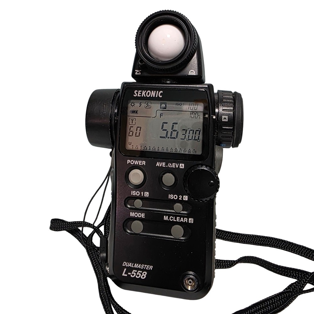 SEKONIC L-558 Dual Master Digital Light Meter