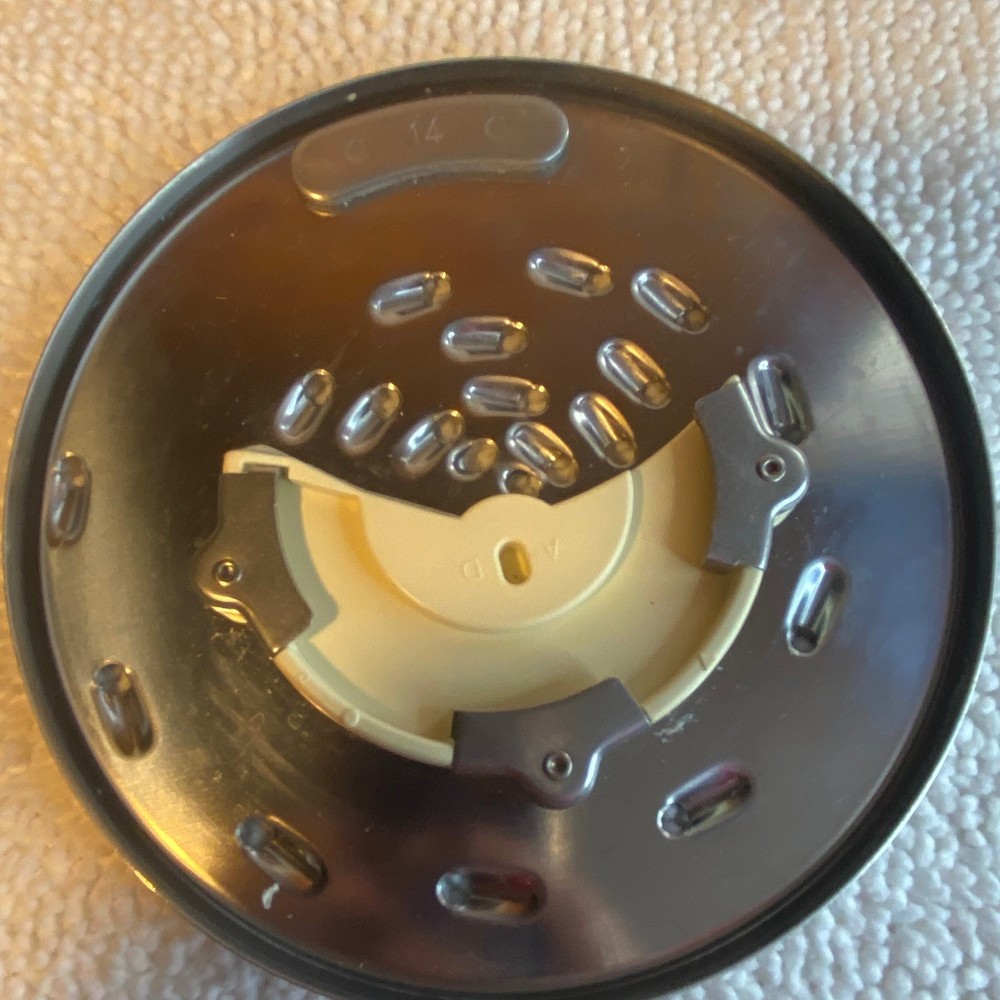Cuisinart Food Processor Blade and Disc Holder Storage Case with Attachments