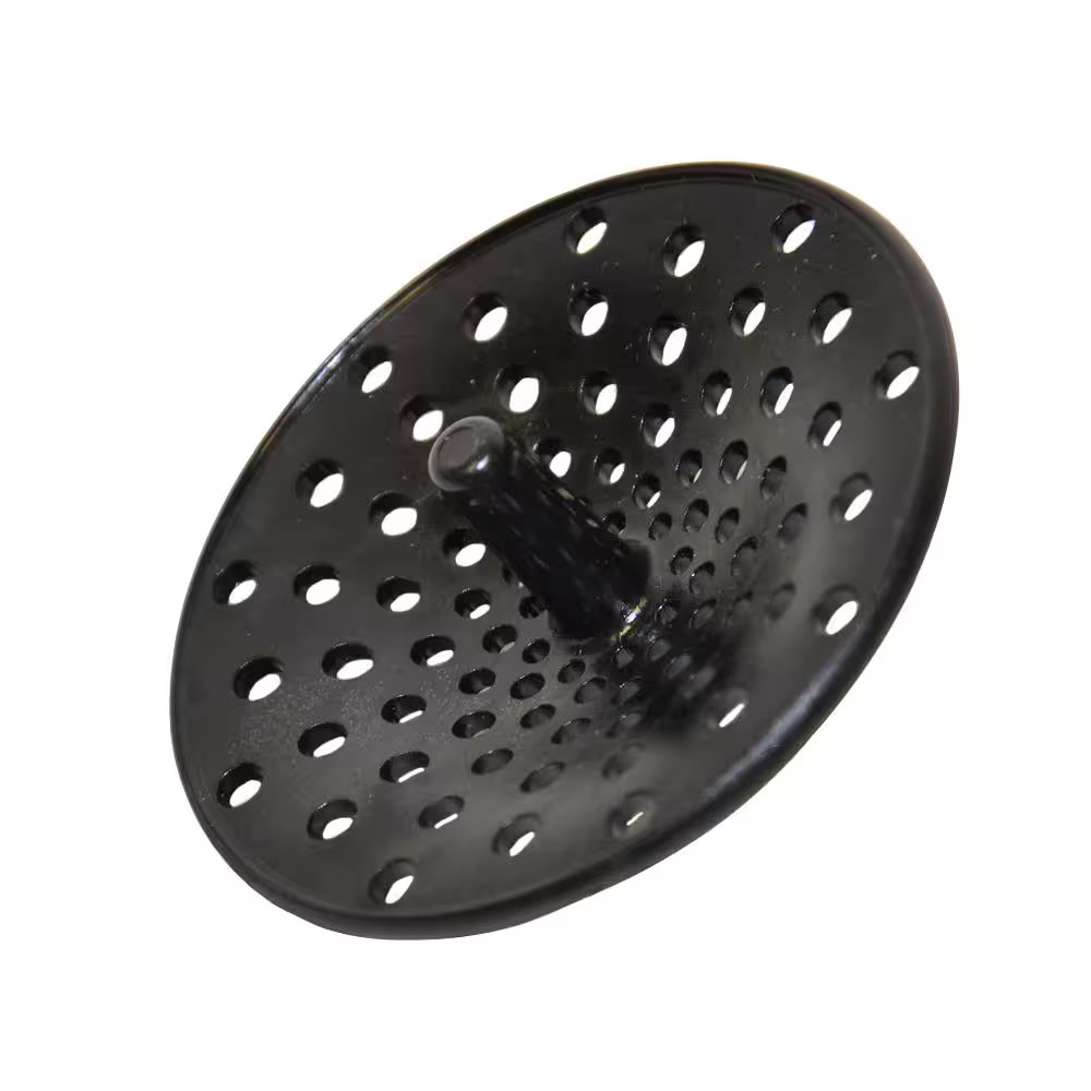Black Concave Garbage Disposal Strainer