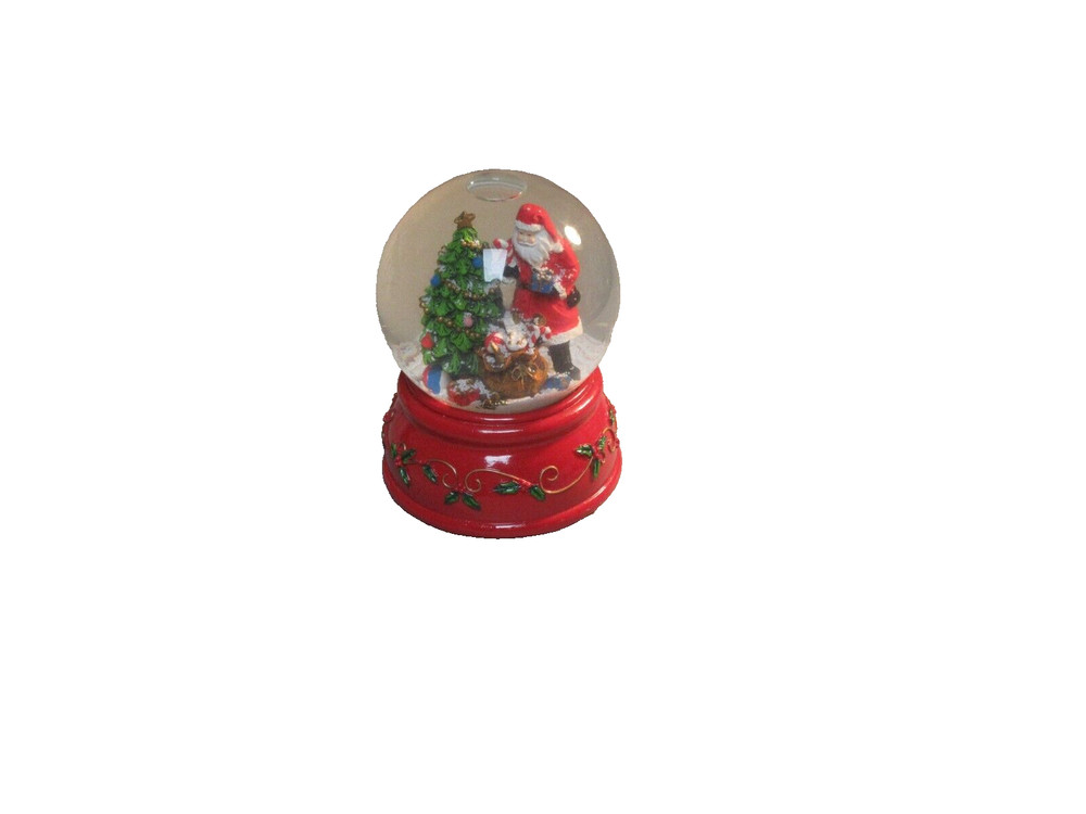 Musical Santa Snowglobe
