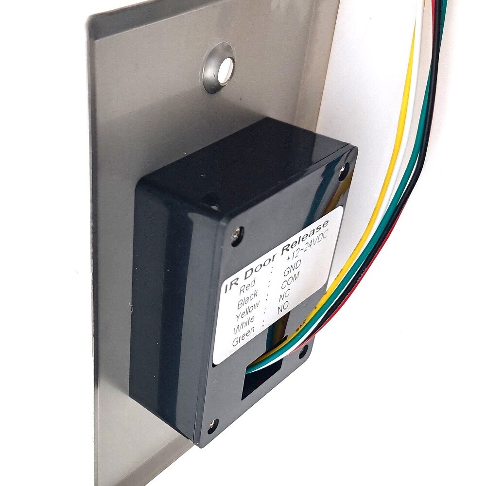 IR No Touch Exit Button NO NC Touchless Switch for Door Access Control Lock