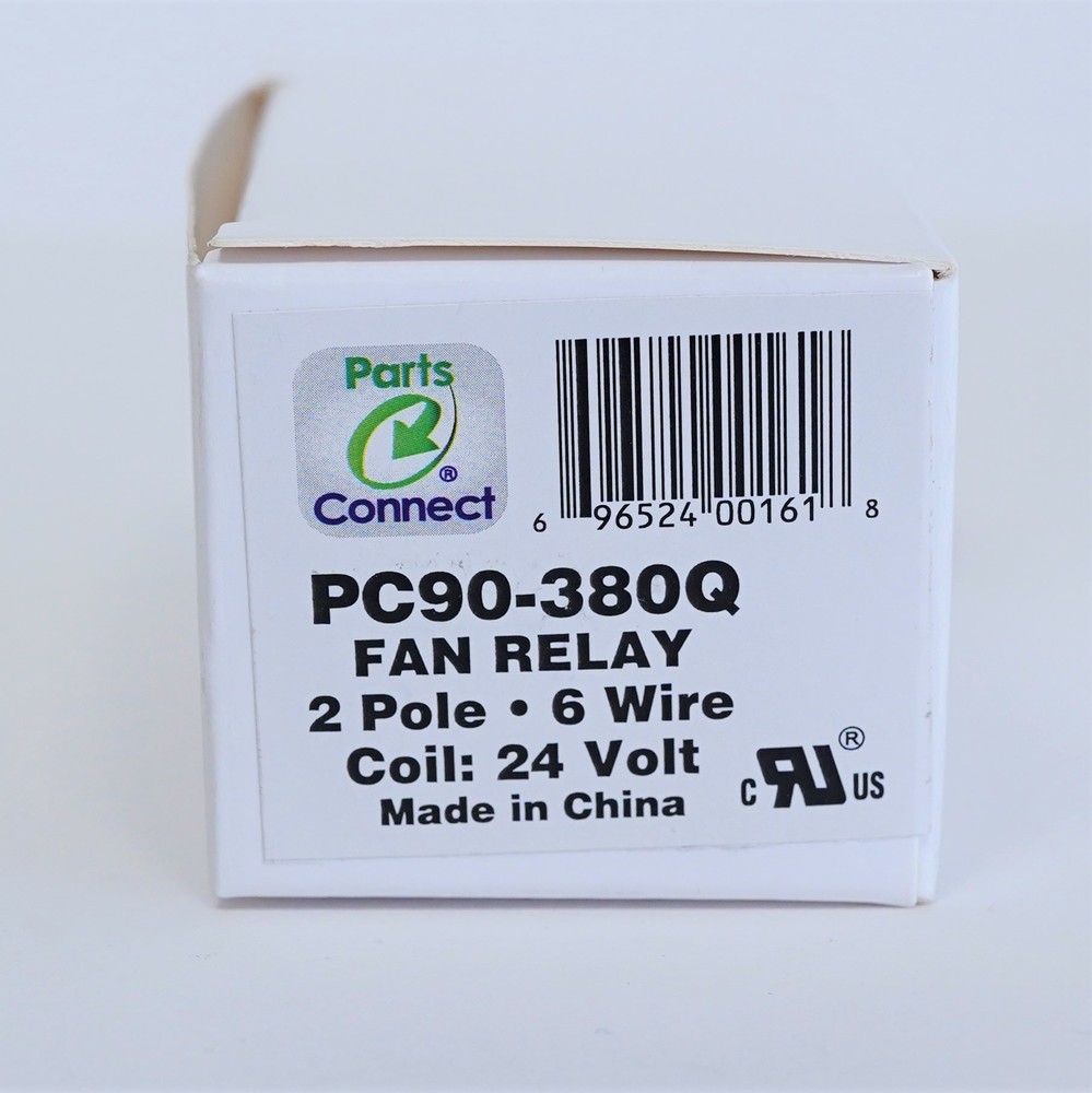 90-380 Enclosed General Purpose Fan Relay 24V Normally Opened / Closed type 184
