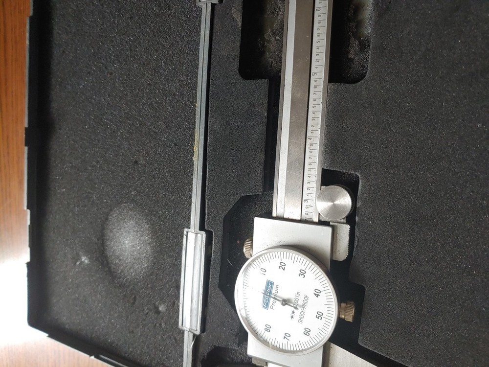 Fowler Premium 12” Dial Calipers Stainless/Hardened