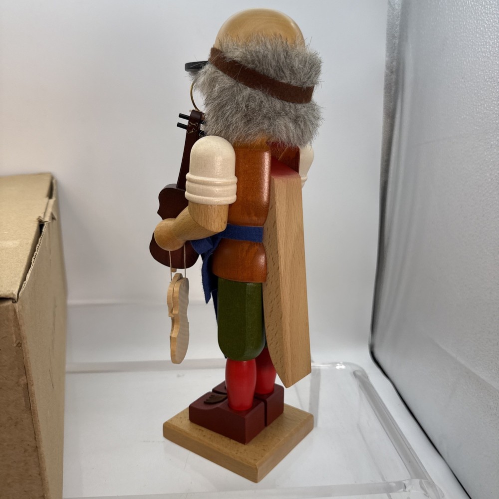 Christian Ulbricht Holzkunst 14" Violin Maker Nutcracker West Germany