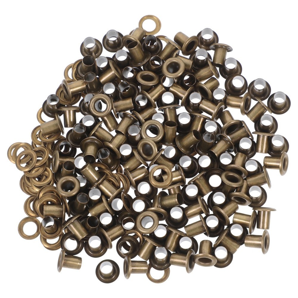 100 Sets Diy Rivet Leathercraft Accessories Bag Grommets Eyelets
