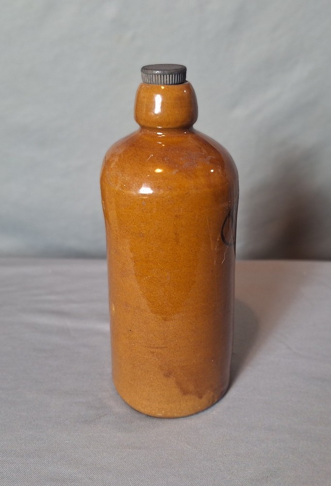 Vintage DBC Stoneware Bottle - Famous For Value