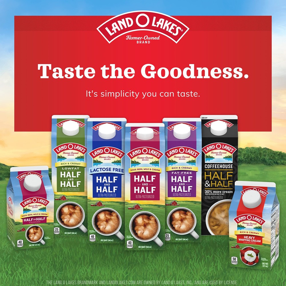 Mini Moo Half and Half Creamer Singles - 7.3 Fl Oz Convenient Pack
