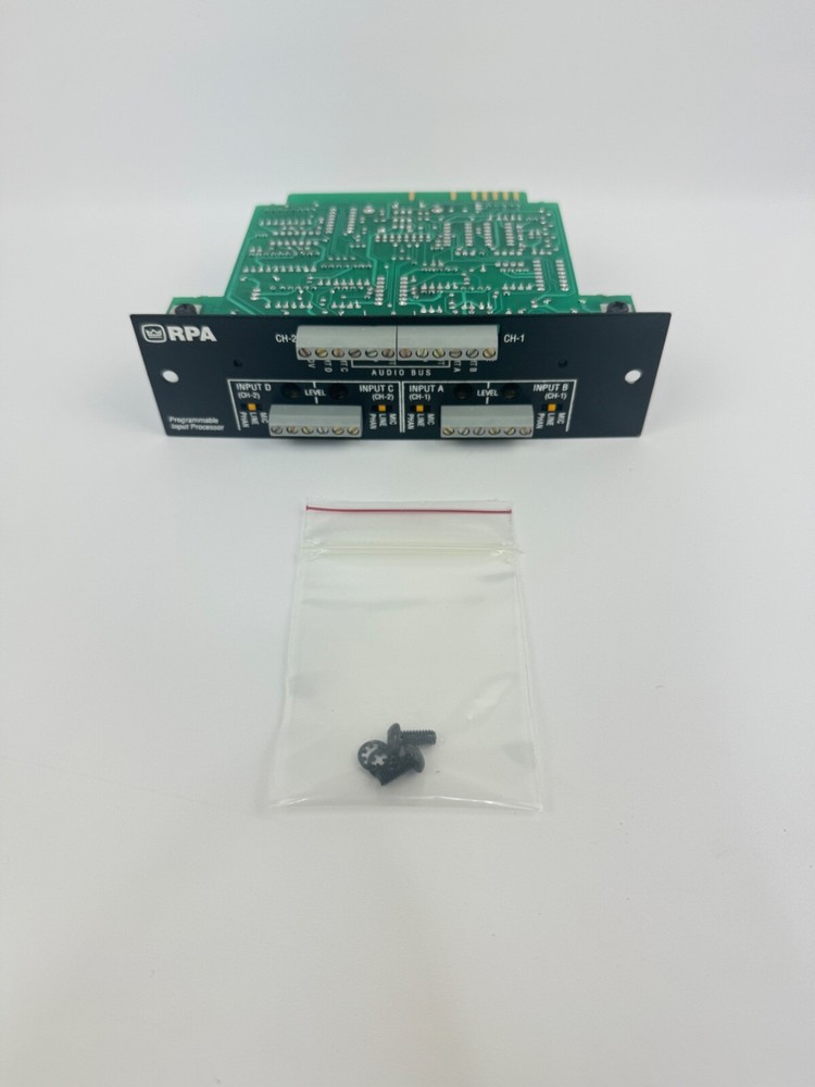 NOS Crown P.I.P. RPA Programmable Input Processor with manual *OPEN BOX*
