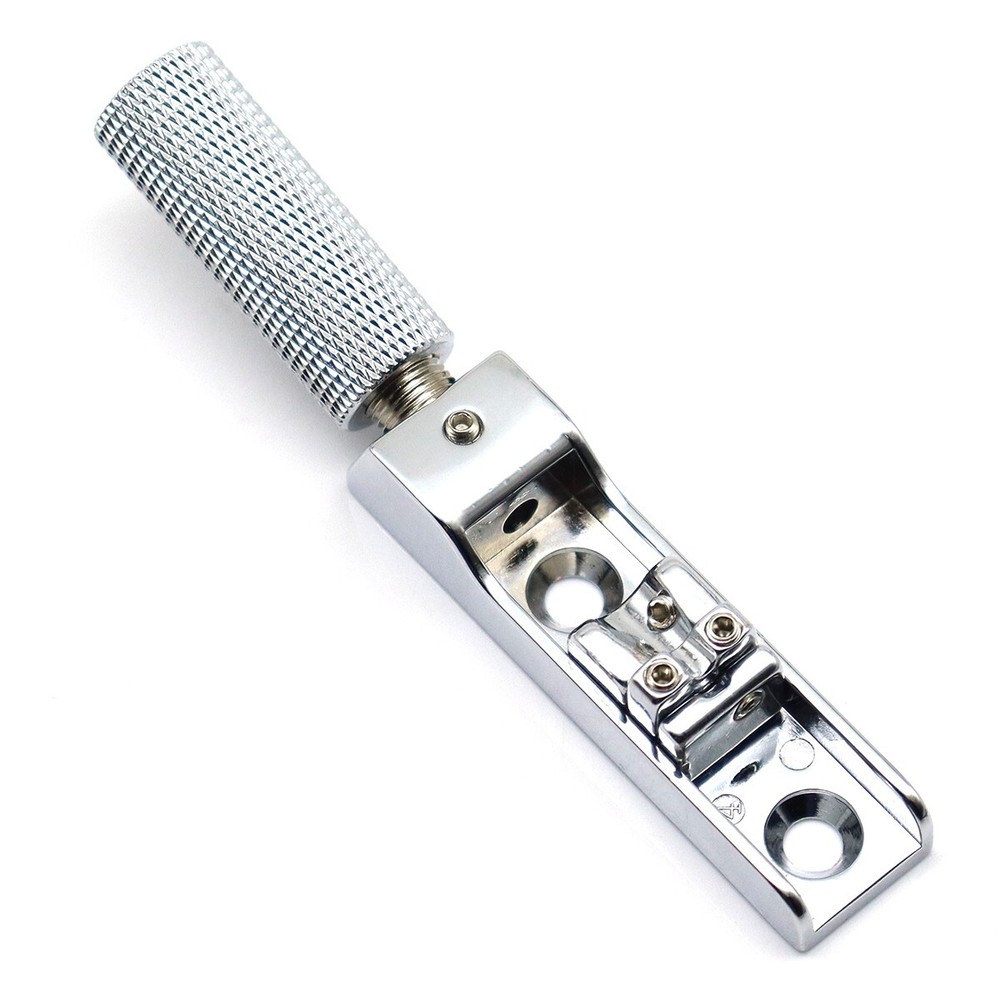 5 String Single String Bass Bridge Headless Individual Bridges and Nuts Silver