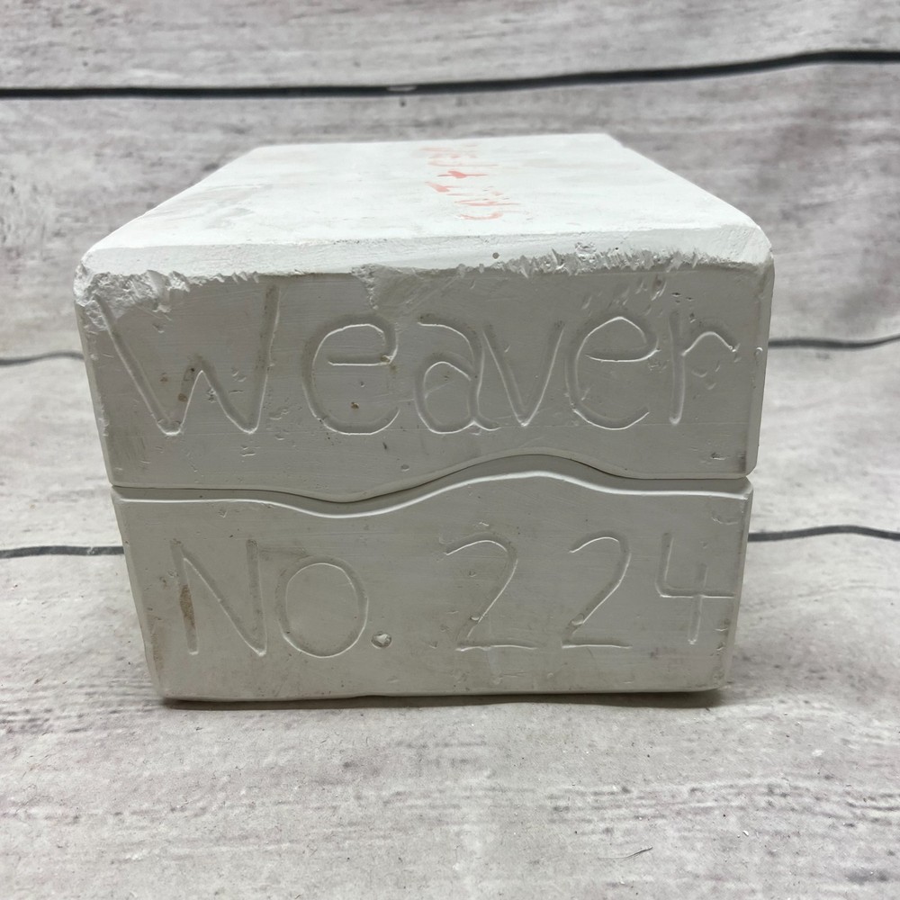 Weaver Ceramic Casting Mold Snow Man Couple #224