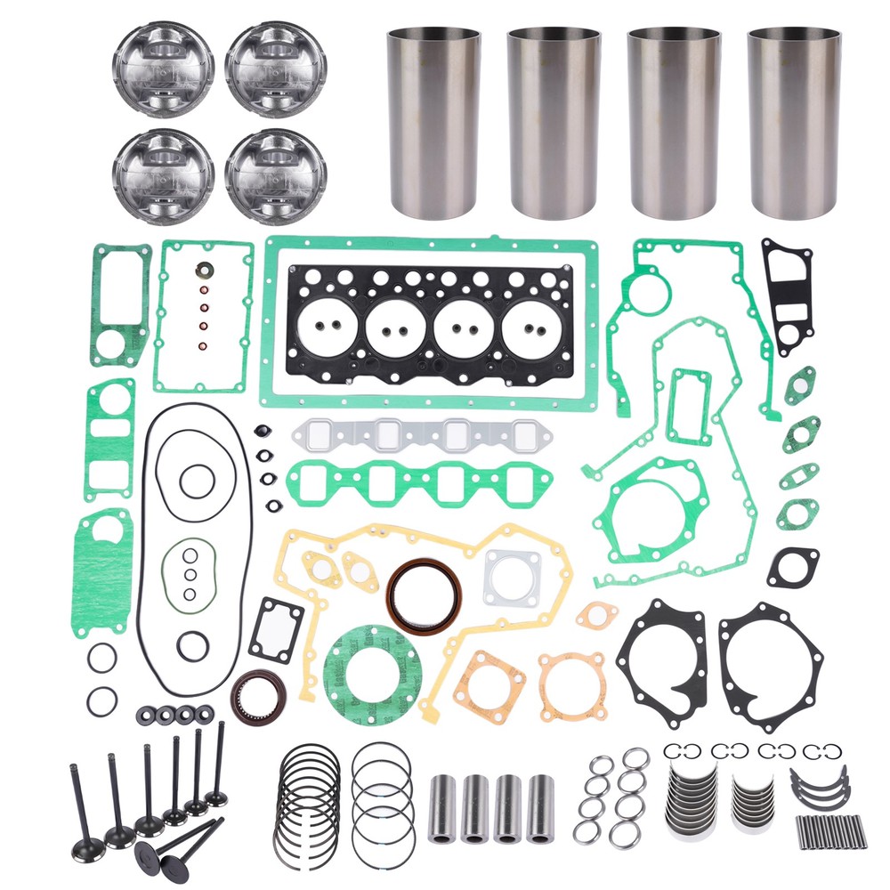 For Cummins B3.3 Engine Excavator Loader Overhaul Rebuild Kit & E2172 Piston