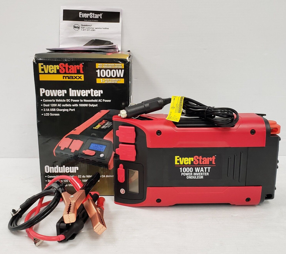 (53105-2) Everstart PC1000ECA Power Inverter