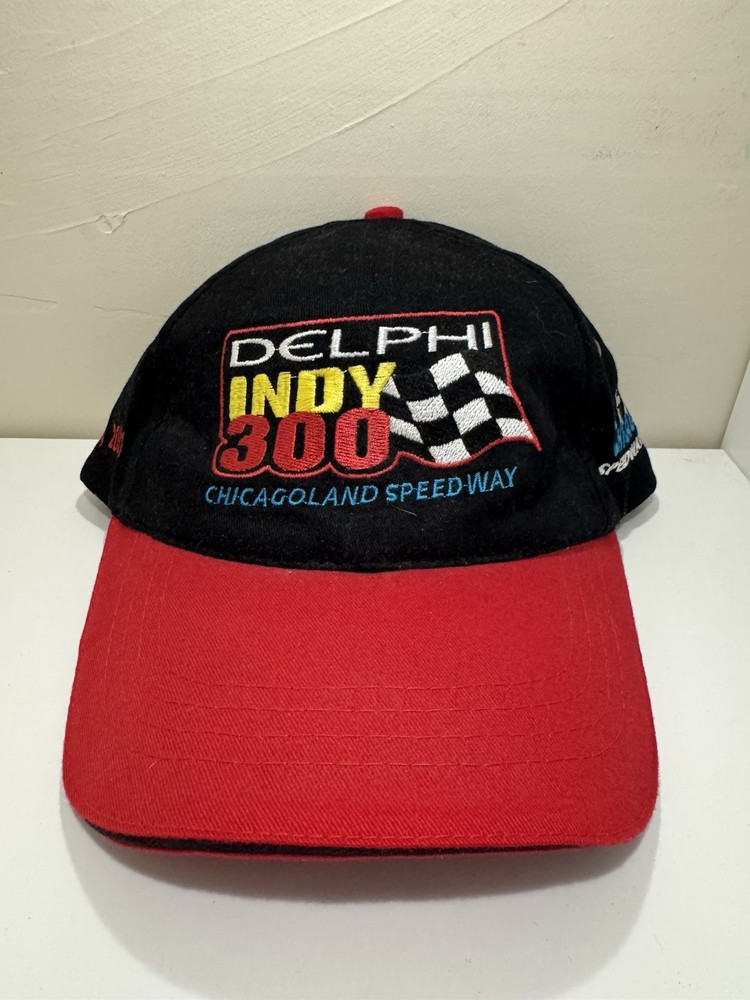 Commemorative Hat Delphi Indy 300 2002 Embroidered Adjustable Kudzu