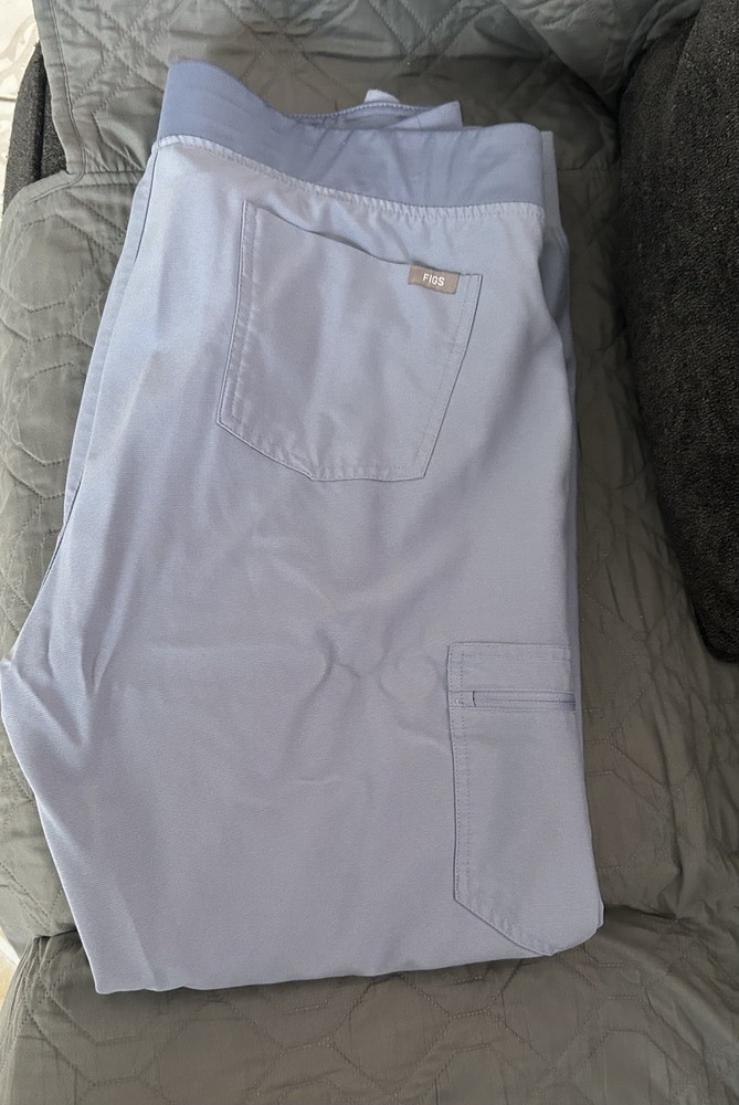 FIGS Technical Collection XL Gray Scrubs Set Unisex Solid Medical