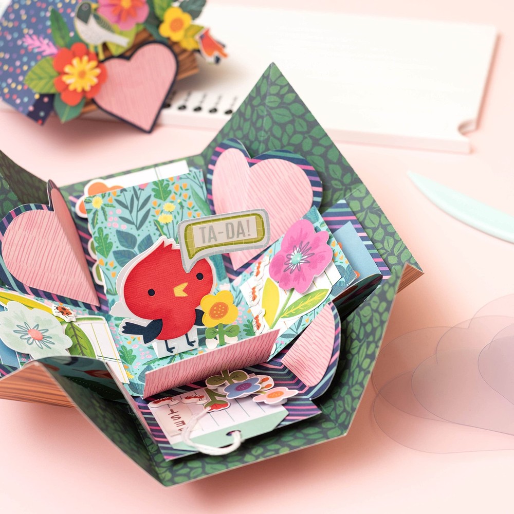 We R Memory Keepers Explosion Board, Make DIY Custom Explosion Boxes, for Mem...