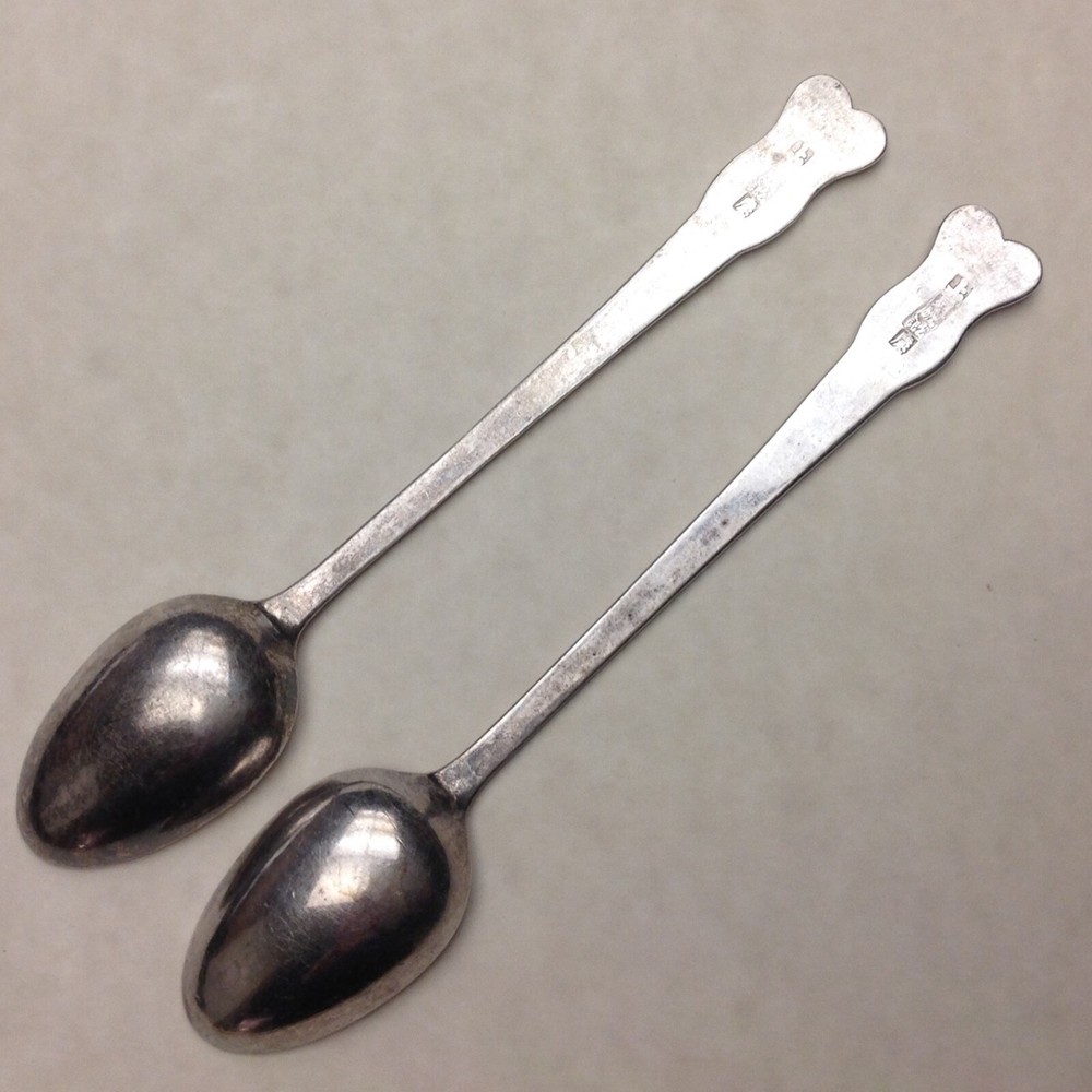 ANTIQUE STERLING SILVER HALLMARKED CHINESE EXPORT SPOON - 2 Available cd