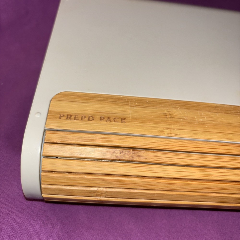 Prepd Pack Bamboo Lunchbox Bento Box Only Magnet Fastening