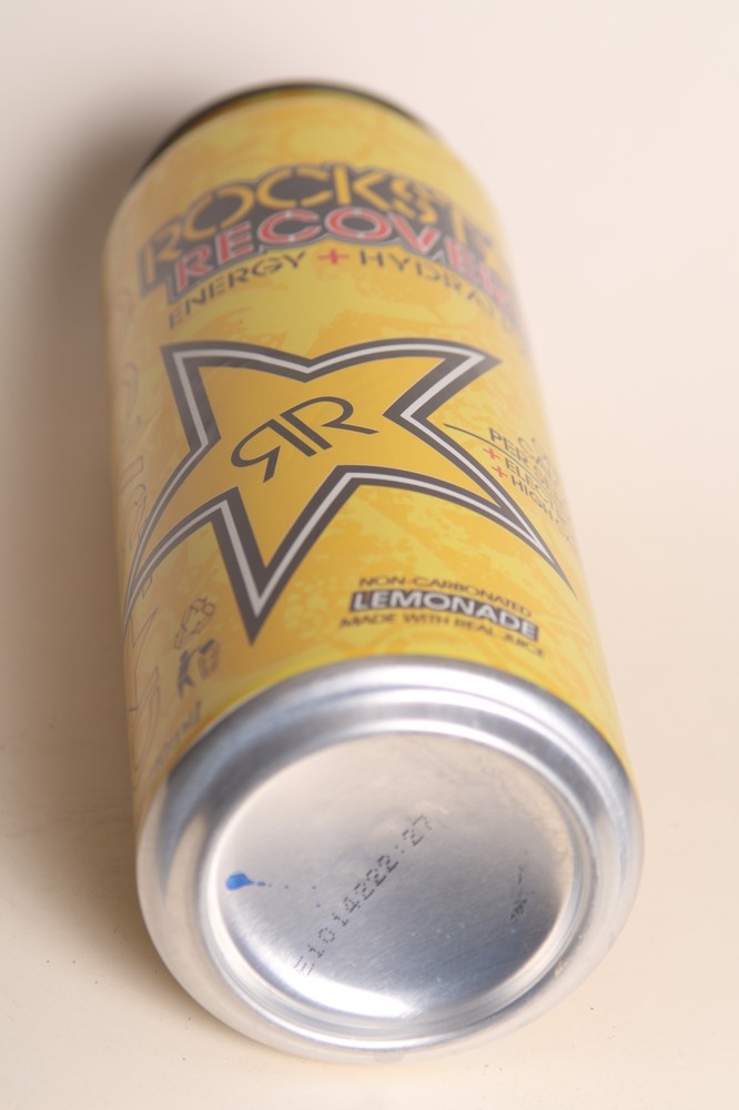 Rockstar Recovery Lemonade Energy Can - 24oz Empty 2010