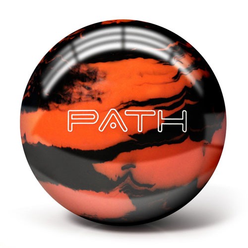 Pyramid Path Orange/Black Bowling Ball