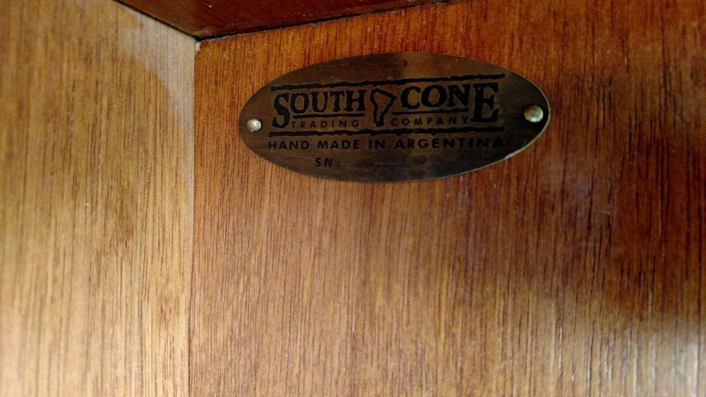 South Cone Monaco Half-Moon Leather Chest