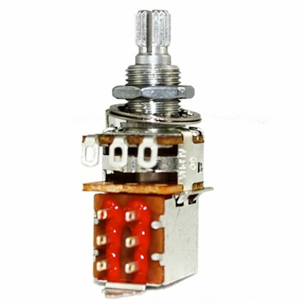 NEW 500K Linear Push Pull Taper Pot Control for Electric Guitar