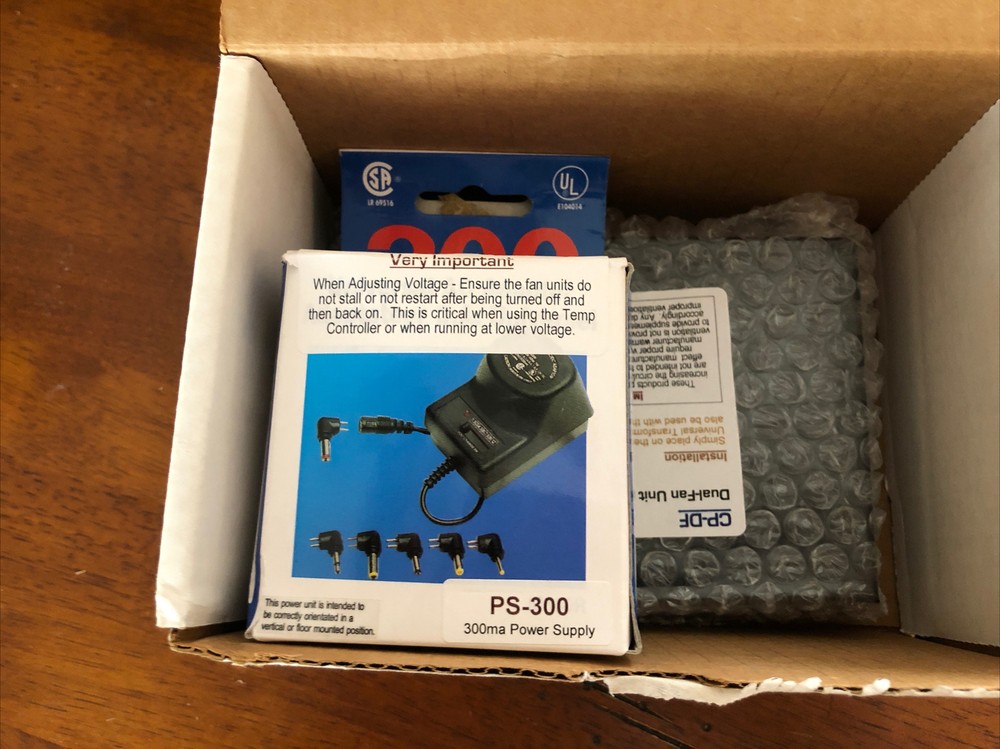 Cool Components Dual-Fan Cooling Unit CP-DF-PWR