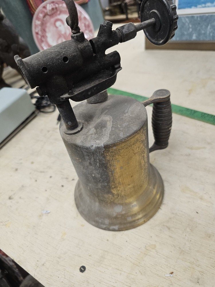 Vintage Dunlap Brass Blow Torch Model