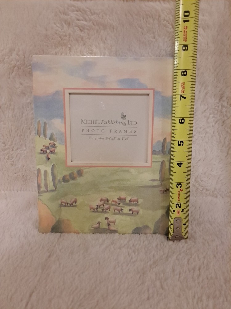 Vintage Meadow & Sheep Michel Publishing Photo Frames
