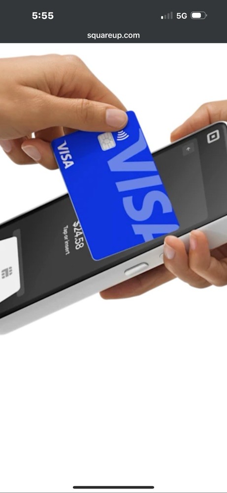 Square Handheld POS Credit Card Terminal With Case