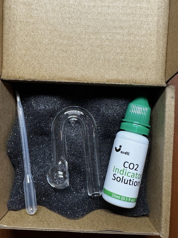Jardli Nature Aquarium CO2 Drop Checker with Indicator Solution 15 ml