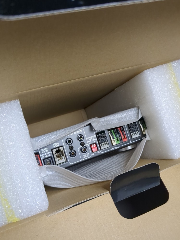 ATON DLA2 Multi-Zone 2-Room Speaker Selector RF Remote 200ft Open Box