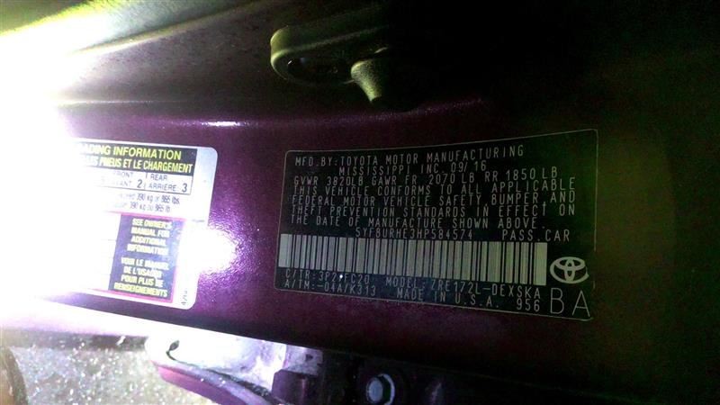 COROLLA 2017 High Mounted Stop Light 1044877571